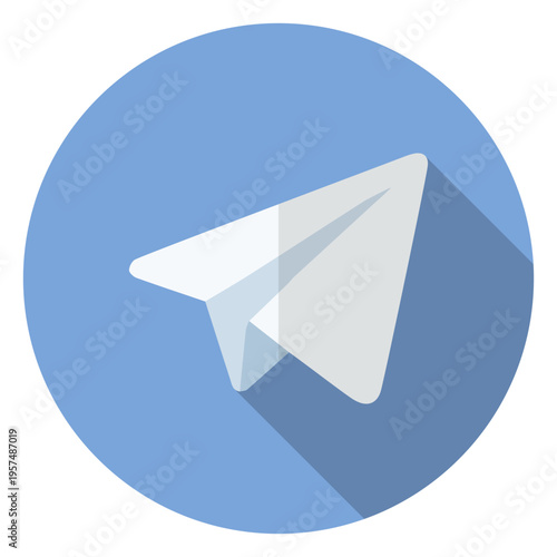 Telegram icon logo