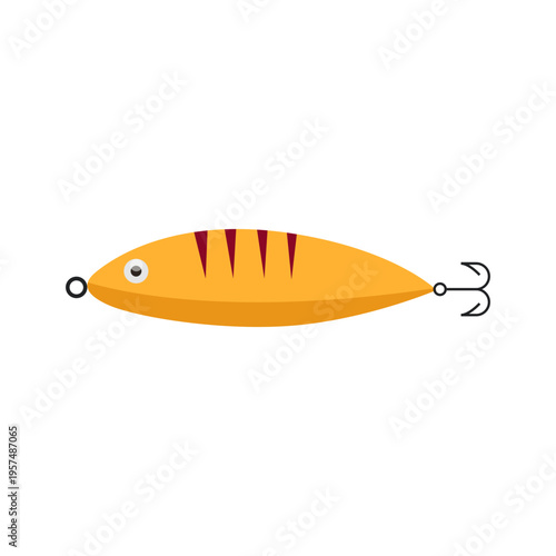 Fish hook hook fish fishing illustration