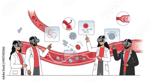 Medical Professionals Use VR to Study Blood Cells and Viruses in Virtual Reality