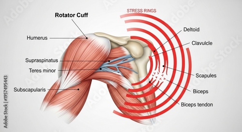 Medical infographic template featuring a human heart anatomy diagram with vector design elements and a business concept chart illustration