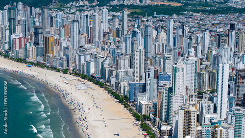 Balneário Camboriú, Santa Catarina, Brasil. Praia de Balneário Camboriú.