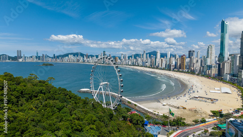 Balneário Camboriú, Santa Catarina, Brasil. Praia de Balneário Camboriú.