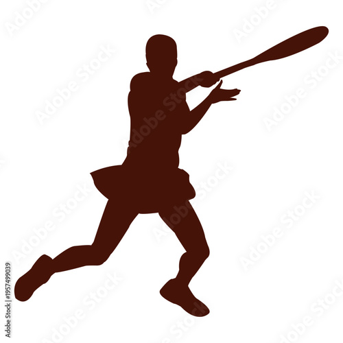 Tennis forehand white sport