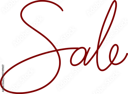 감성적인 세일 할인 영문 손글씨 텍스트