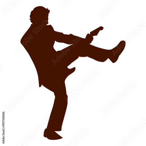 Music guitar musician silhouette