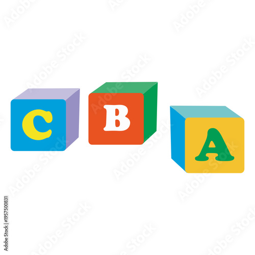Alphabetics cubes