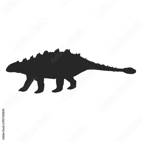 Ankylosaurus silhouette