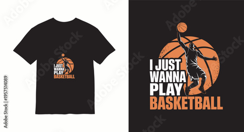 Basketball player dunking with ball and grunge circle background