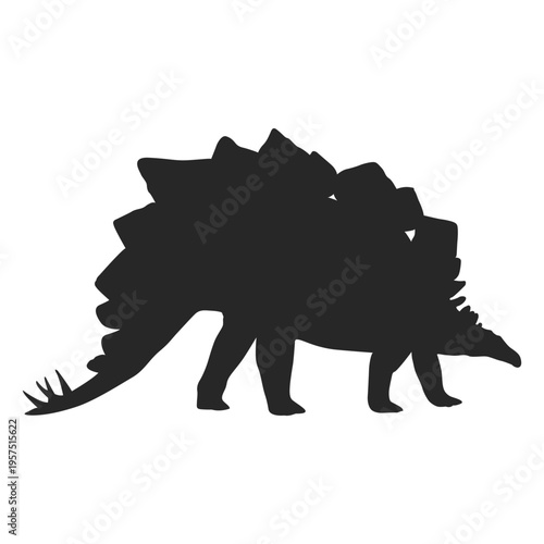 Stegosaur silhouette