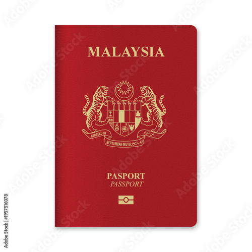 Malaysian passport cover