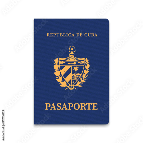 Cuban passport cover