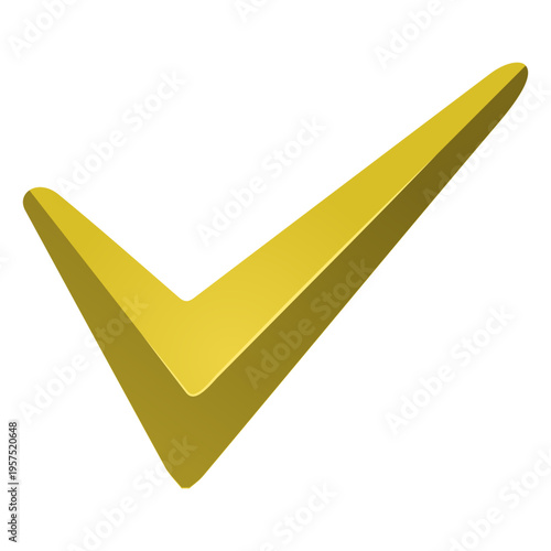 Yellow check mark icon