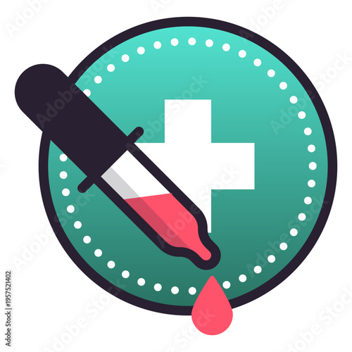 Medical cross dropper