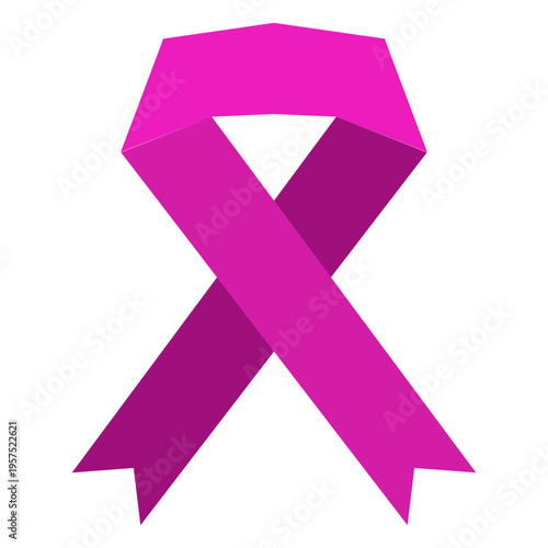 World cancer day ribbon sharp