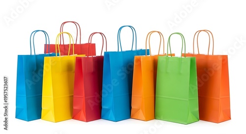 Colorful shopping bags