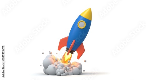 Rocket Launch Blast Off Space Exploration