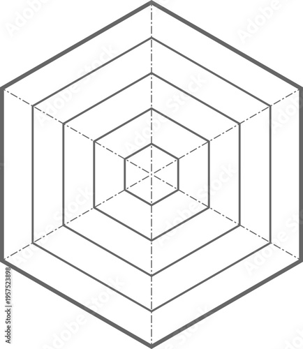 도형-육각형-레이더 차트-스테이터스-능력치-스탯-육각 그래프-점선-라인-비어있는-투명