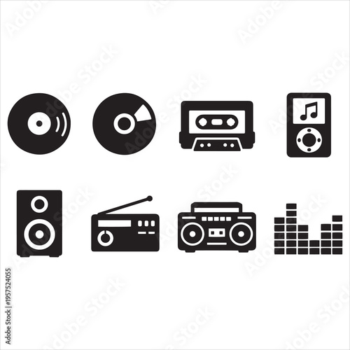 set of vector cassette tapes