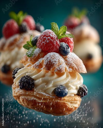 Wallpaper Mural Choux cream floating Torontodigital.ca