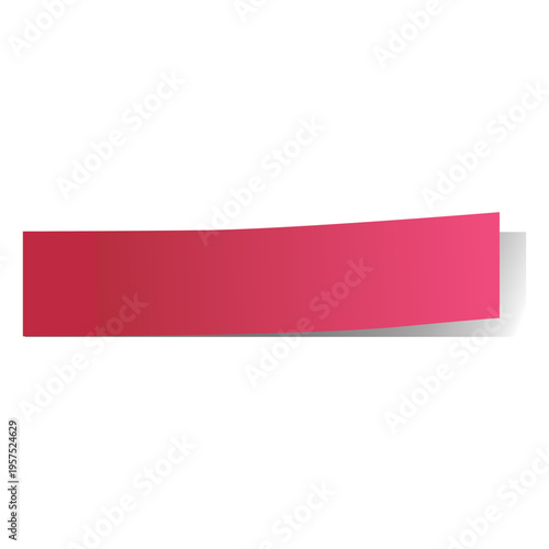 Page marker pink sticky note