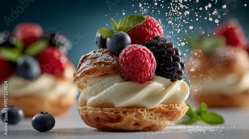 Wallpaper Mural Choux cream floating Torontodigital.ca