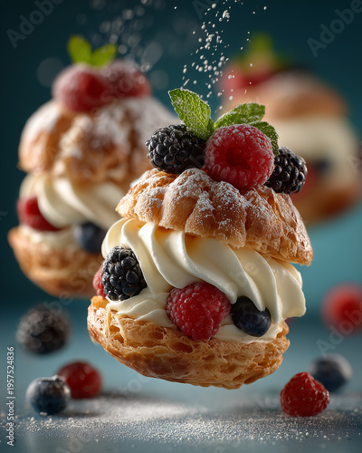 Wallpaper Mural Choux cream floating Torontodigital.ca