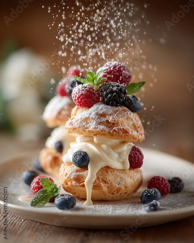 Wallpaper Mural Choux cream floating Torontodigital.ca