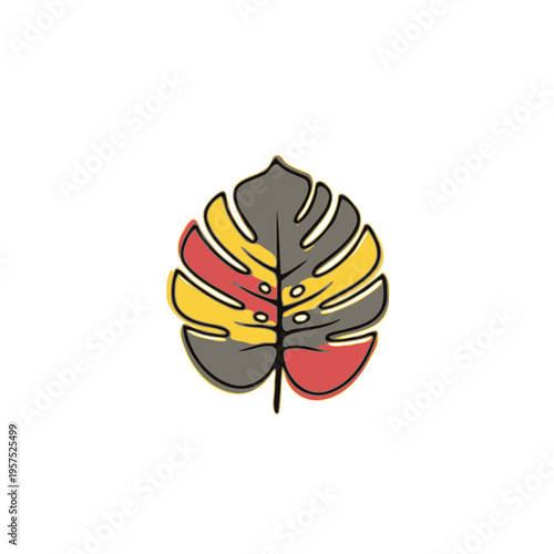 Monstera Deliciosa Leaf