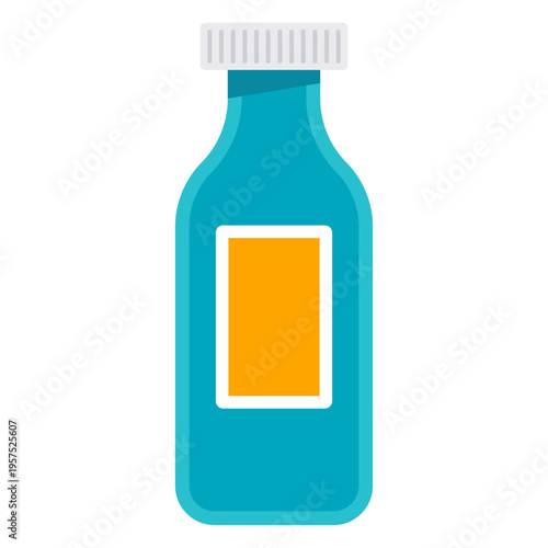 Medical vial icon