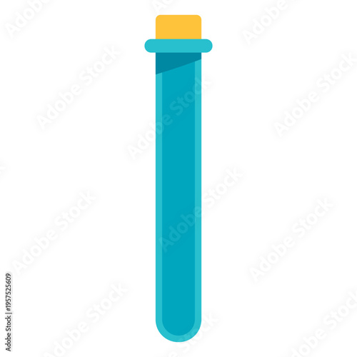 Medical test tube icon