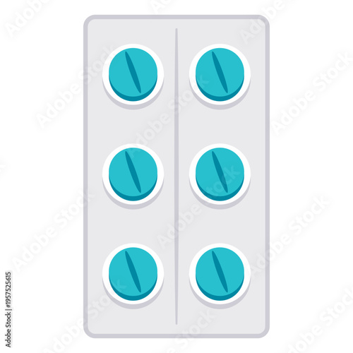 Medicine blister icon