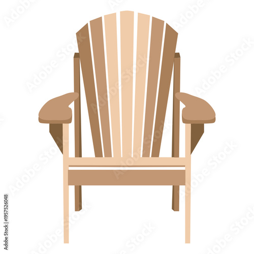 Elegant adirondack chair