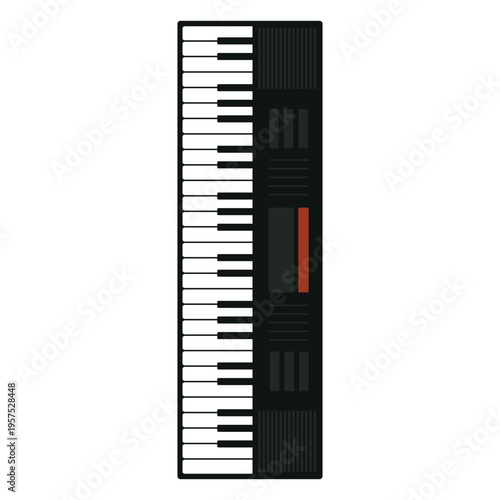 Synthesizer musical instrument icon