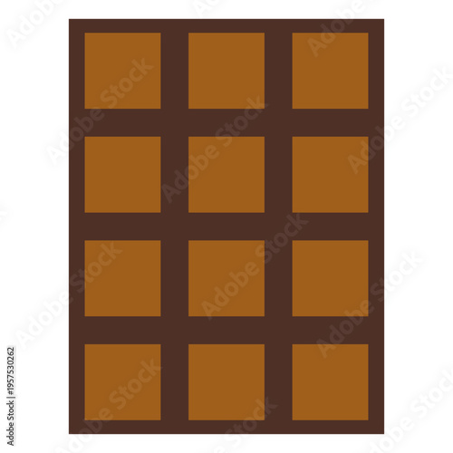 Chocolate bar icon dessert icon