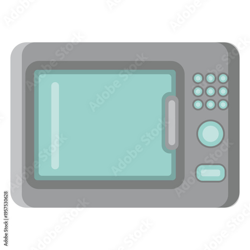 Microwave oven icon