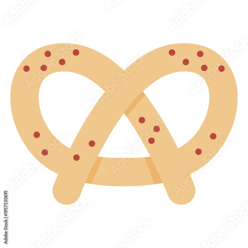 Pretzel icon dessert icon