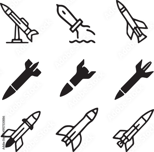 Missile Vector Photos