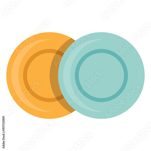 Two plates icon