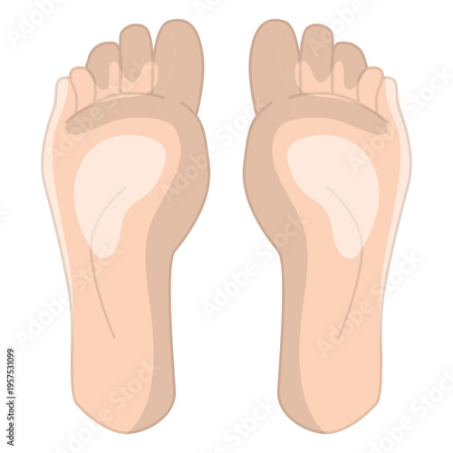 Feet massage icon