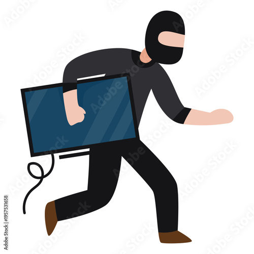 Bandit character stealing monitor