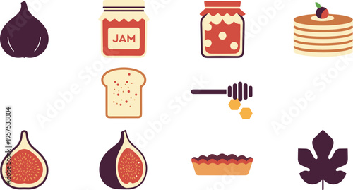 Fresh organic vegetable vector set featuring sliced red tomatoes cucumbers orange carrots yellow bell peppers red chili peppers with green and black olives isolated on white background