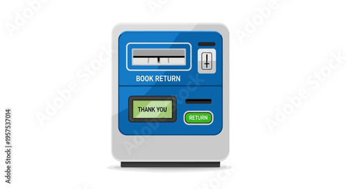 Ticket Vending Machine with Return Slot.