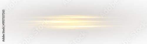 Lines of light and streaks convey rapid movement and vibrant energy. Horizontal lens flash with golden streaks and radiant glow. 