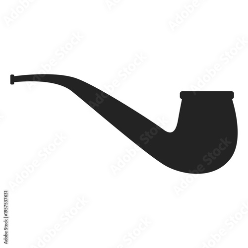 Hanukkah smoking pipe icon