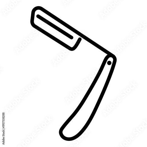 Barber razor icon