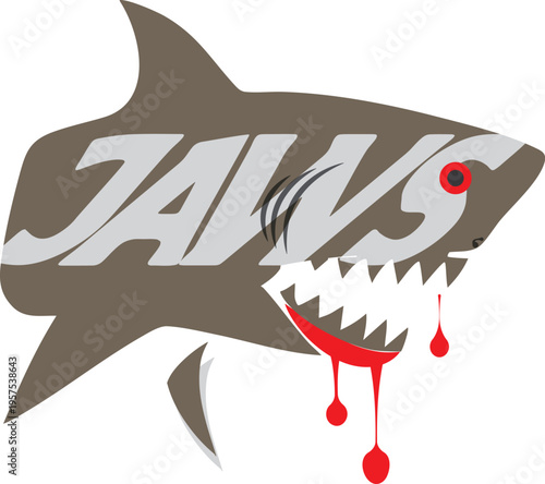 Shark's Jaws silhouette