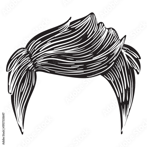 Men hair style icon