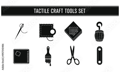 Craft Tools Display Showcase