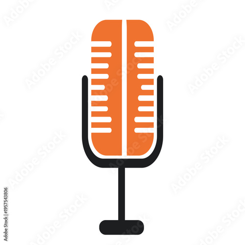 Microphone mike flat