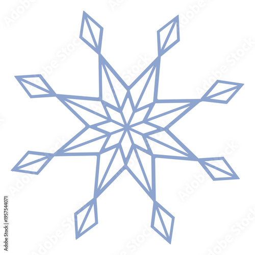 Snowflake stroke